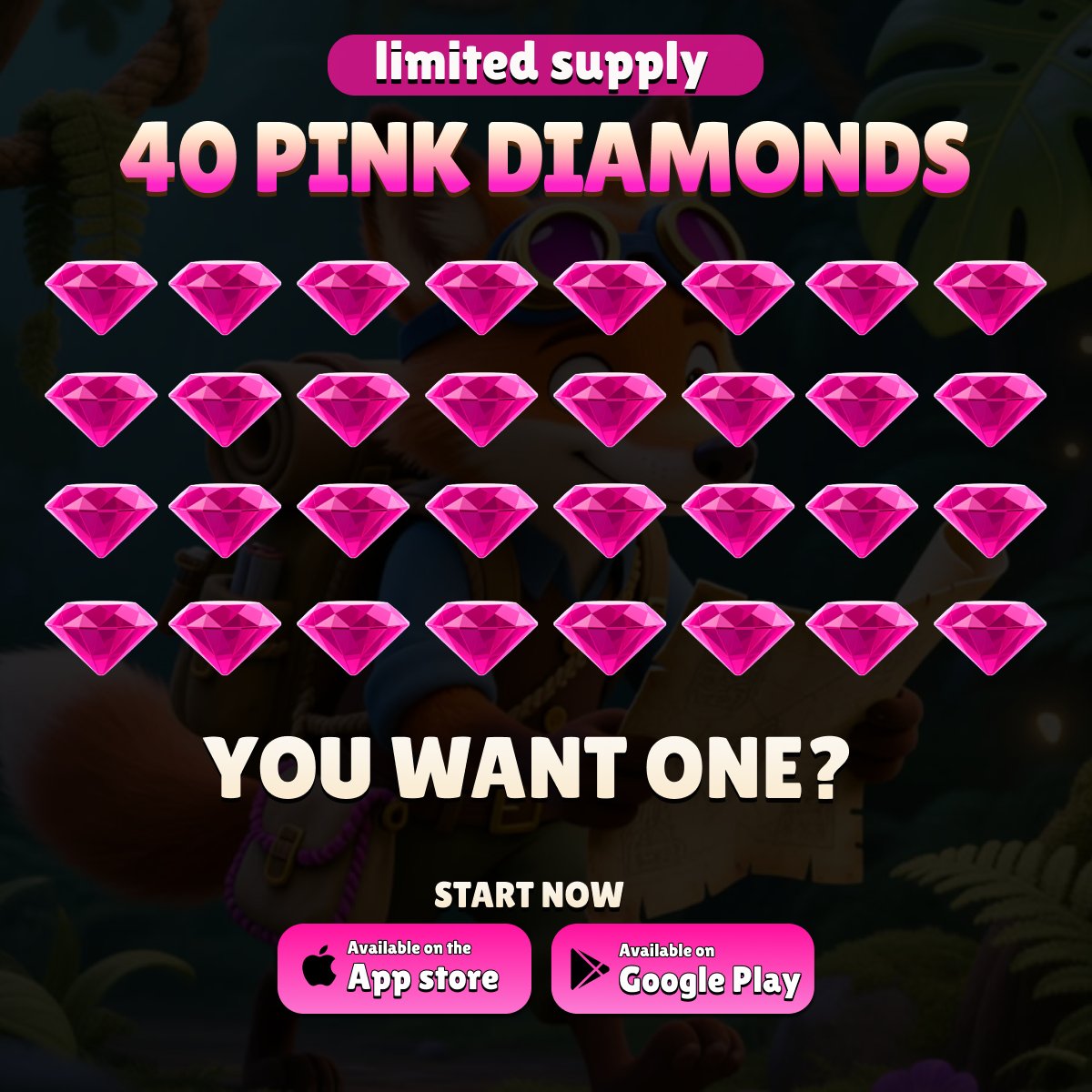 GM! 👋💚
Another week to push forward!

Step by step, level by level, upgrade after upgrade you edge closer to the ultimate reward: the Pink Diamond.

More info here: x.com/MyLovelyPlanet…

Have a fantastic day!