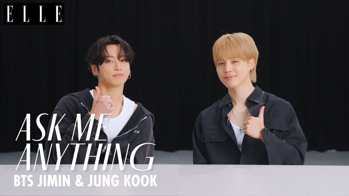 ellejapan's tweet image. ENG subtitles available NOW🎬

#BTS #Jimin＆#JungKook の動画「ASK ME ANYTHING」に、英語字幕を追加しました！　ぜひお楽しみください😘

▼動画はこちら
bit.ly/4pcw5UN

#AreYouSure2 #JiminxJungKook
