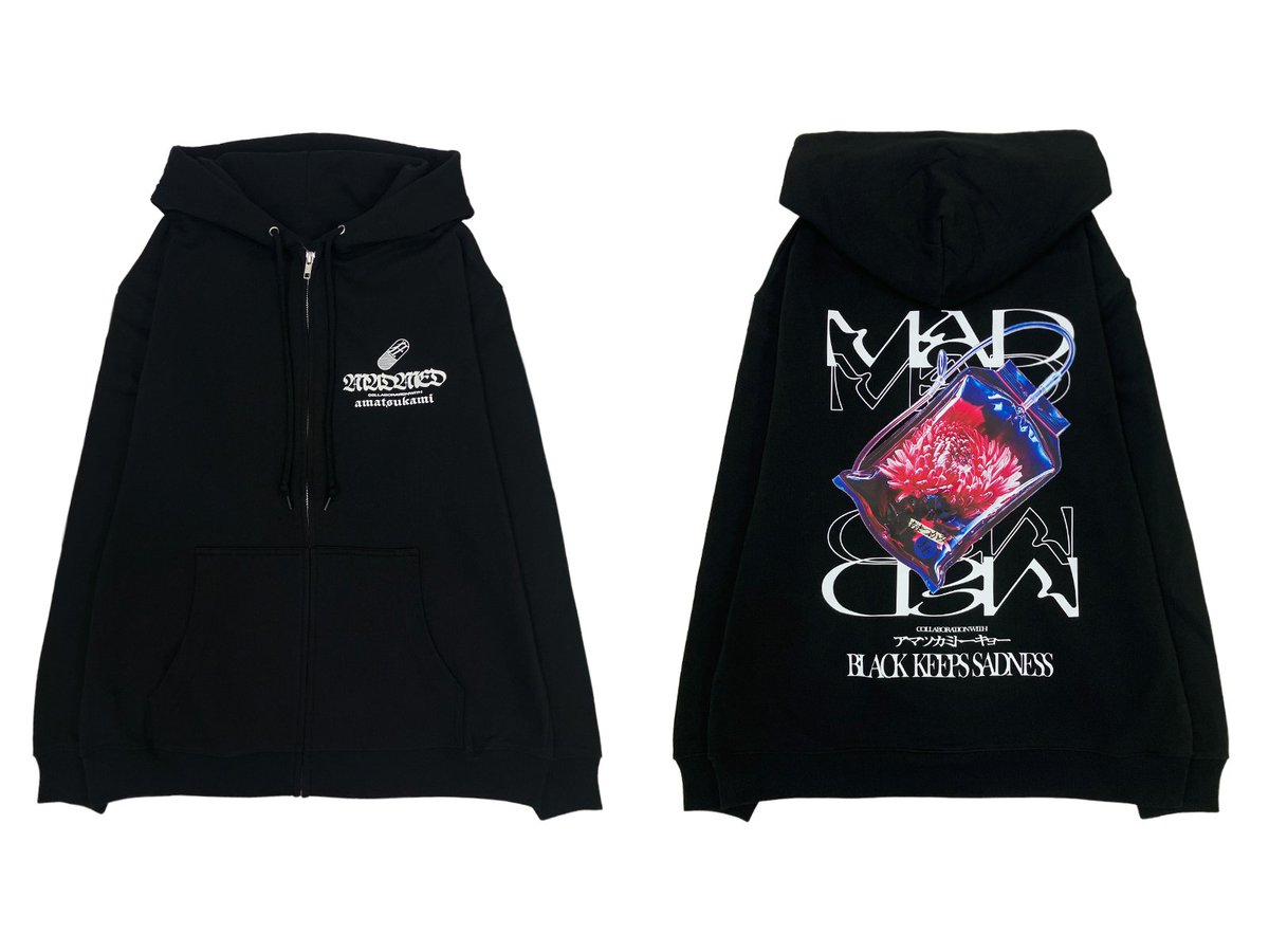 マドメド 那月邪夢 QOOZAコラボパーカー マドメド 那月邪夢 QOOZA