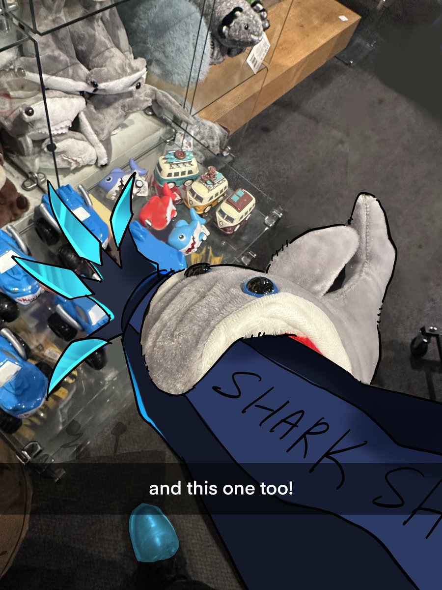 parad0x_art's tweet image. 📺: Found so many shark things today! Can’t wait to get the shok.wav-ifed versions once we get home! 🦈🦈

Thinking of handing these out to VoxTek employees as rewards for achieving monthly milestones
#vox #HazbinHotelVox