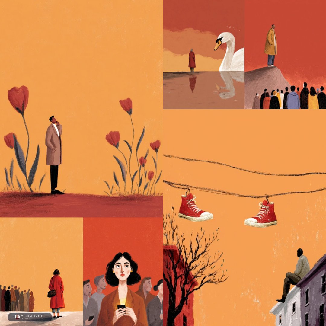 Cinematic panel grid