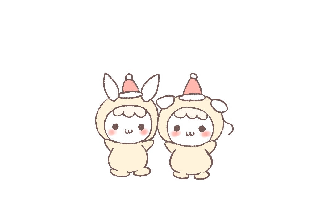(オリジナル)あるぱかちゃん
 original `Alpaca-chan'
 
 Alpaca chan"Merry Christmas" 