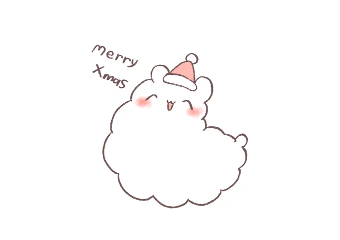 (オリジナル)あるぱかちゃん
 original `Alpaca-chan'
 
 Alpaca chan"Merry Christmas" 
