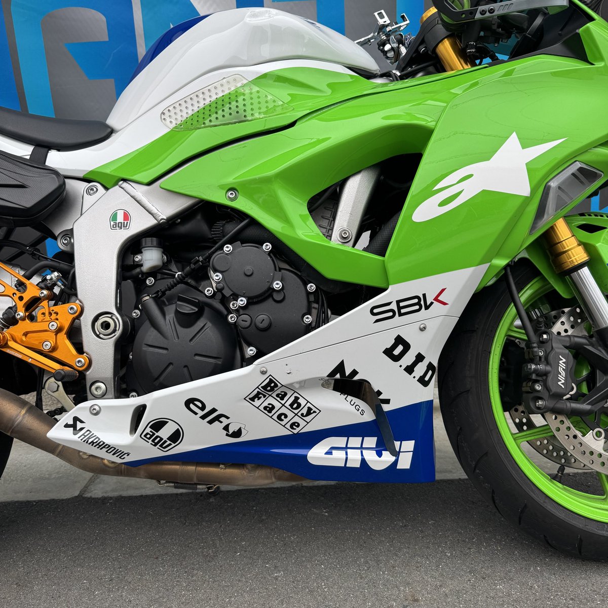 ❄️Wrapping Work❄️ Kawasaki ZX-6R デザインラッピングを施工させ