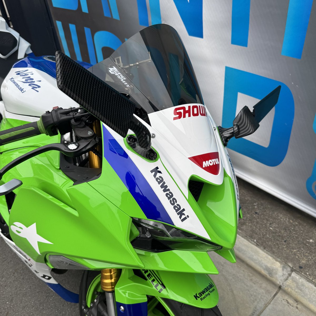 ❄️Wrapping Work❄️ Kawasaki ZX-6R デザインラッピングを施工させ