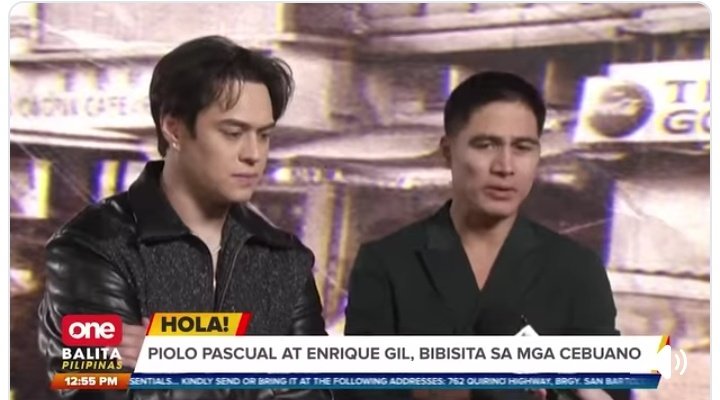 dawnaurora2012's tweet photo. To all Cebuanos, Papa Piolo Pascual and #EnriqueGil will be in Cebu this Sunday to promote the MMFF movie #ManilasFinest and have an outreach if I heard it right.
They will visit different places in the country. https://t.co/aPtiusAqt2