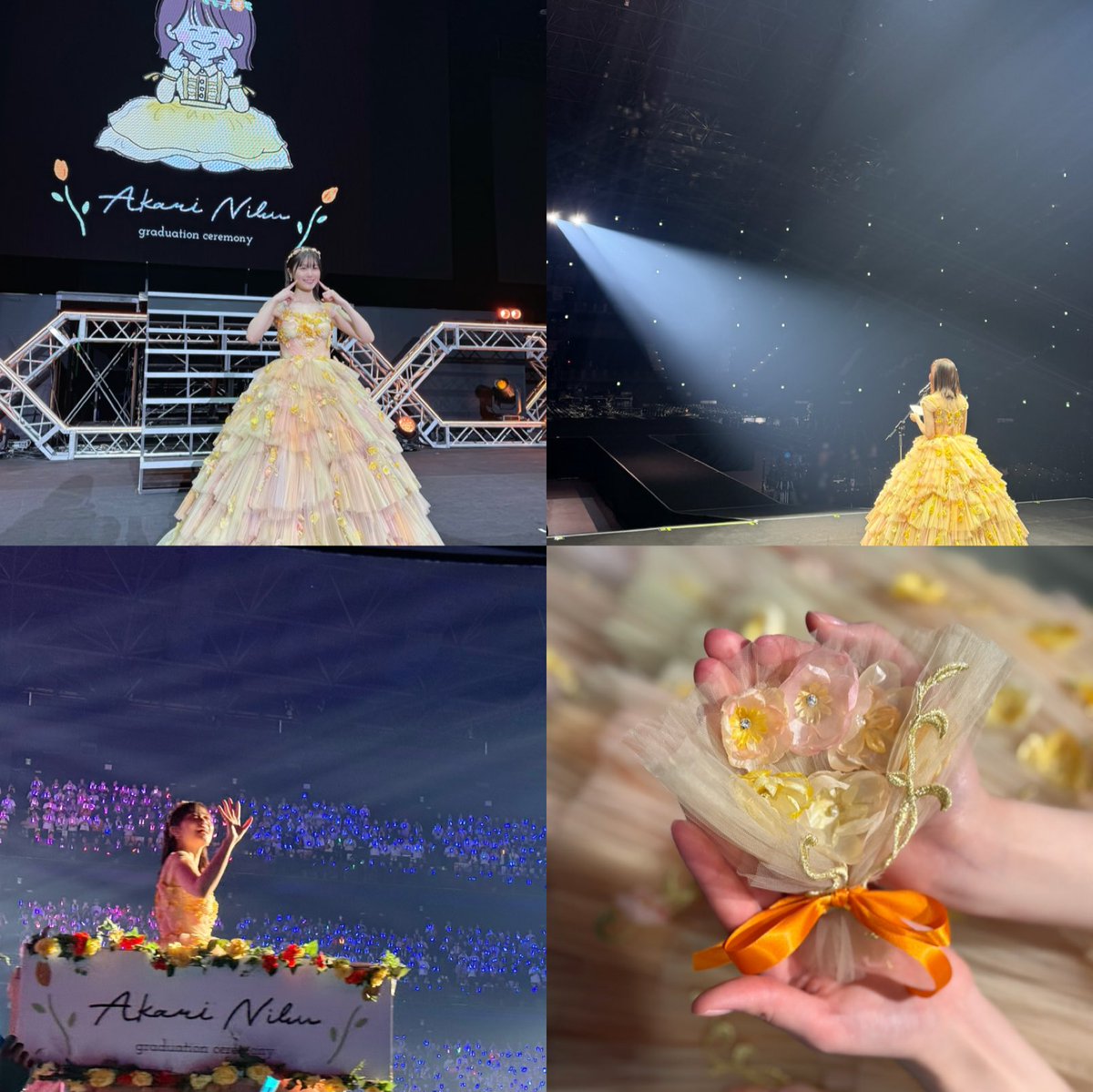 nibuchan_staff's tweet image. 本日で丹生ちゃんの卒業セレモニーから
1年が経ちました😌🧡

あれから1年、今も”元気”に”笑顔”で
活動できているのはいつも支えてくれる
皆さんのおかげです🥲✨
本当にありがとうございます🌈

これからも”丹生ちゃん🐸”こと、
丹生明里をよろしくお願いいたします🙇‍♀️

#丹生ちゃん
#丹生明里