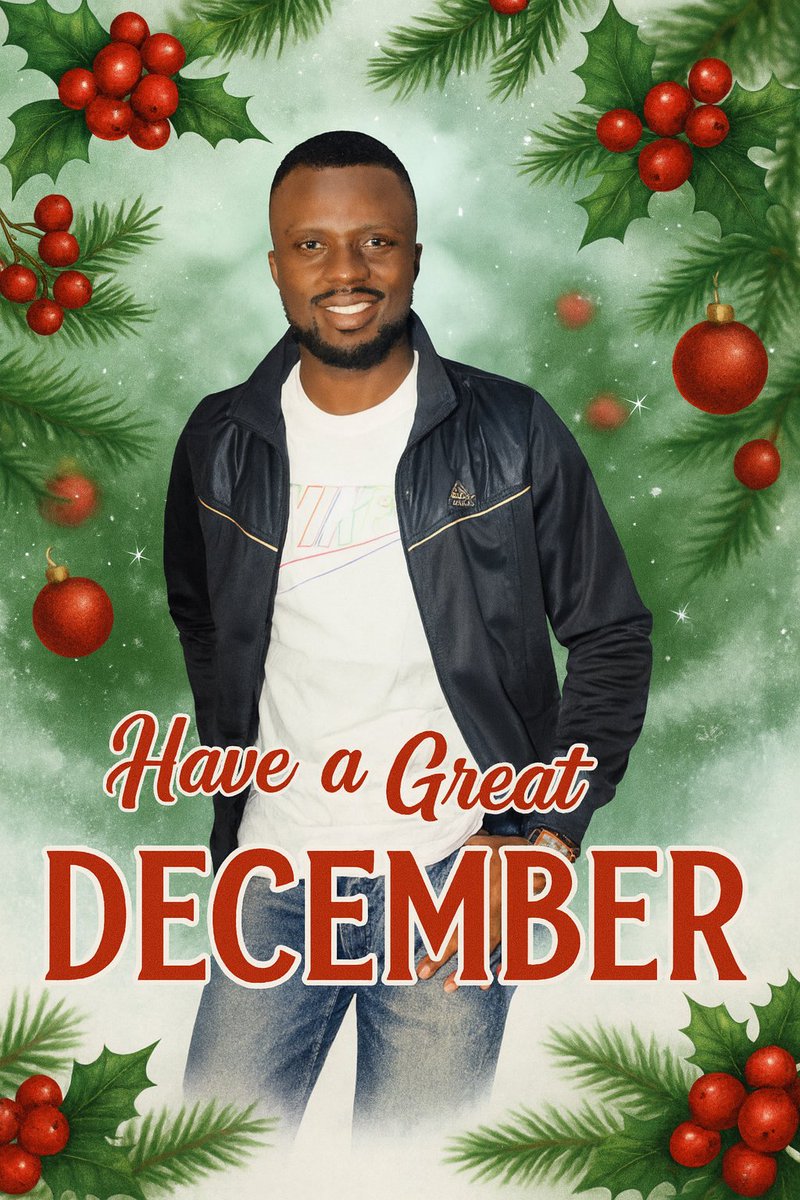 Welcome to December!
May this month open doors, multiply your opportunities,
and crown all your efforts with great success.