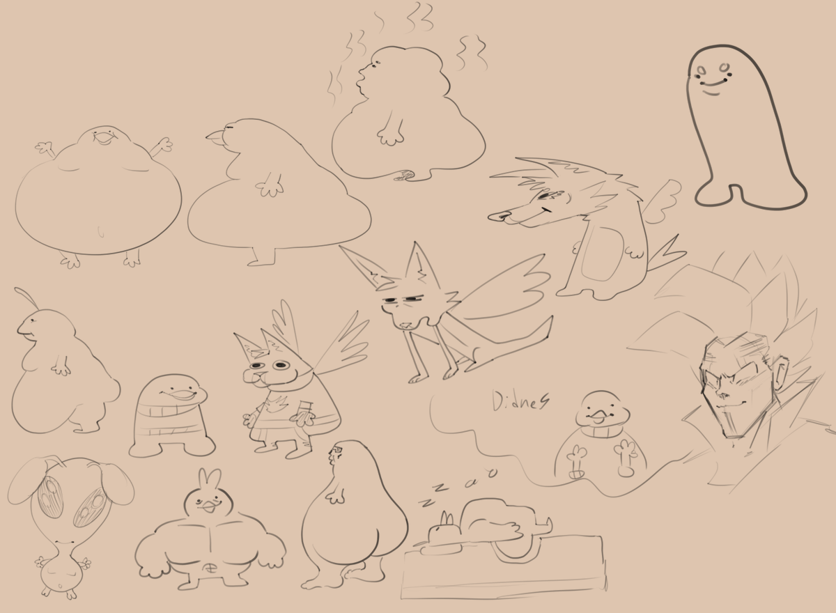 Sketches of late 