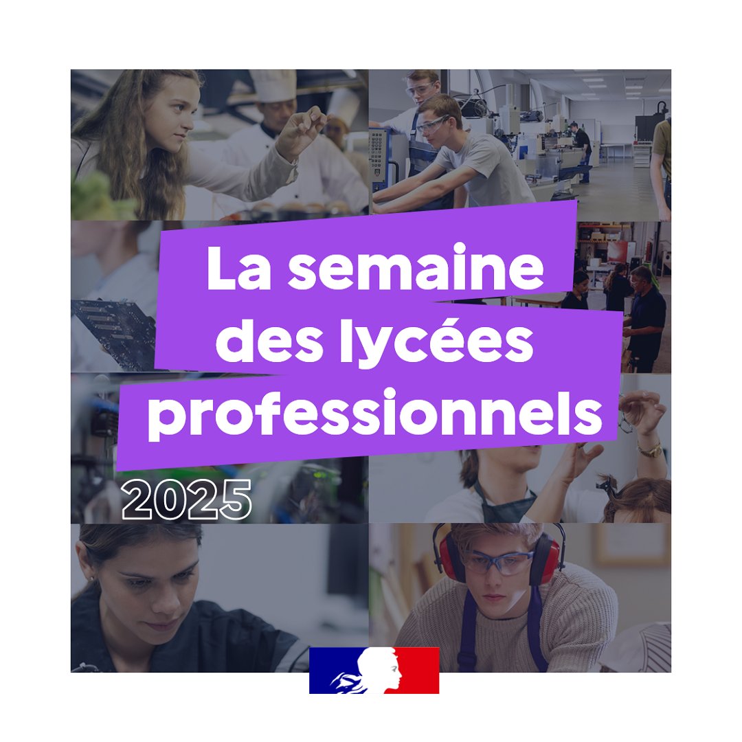📢 Top départ pour la 5e édition de la Semaine des Lycées Professionnels

Du 1er au 7 décembre : une semaine pour valoriser des formations d'excellence et découvrir la diversité des parcours qui mènent les jeunes vers des métiers d'avenir ! #40ansBacPro

➡eduscol.education.fr/2956/semaine-d…