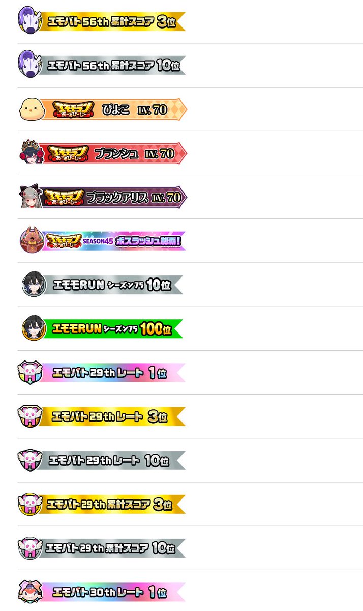 起きたらリボンの並びきもくなってた