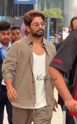 AAArmyKurnool's tweet photo. Icon Star @alluarjun is here ...🔥🔥

#AA22 looks 🌋🌋

#AlluArjun #AA23 #bunny https://t.co/othmZInwJV