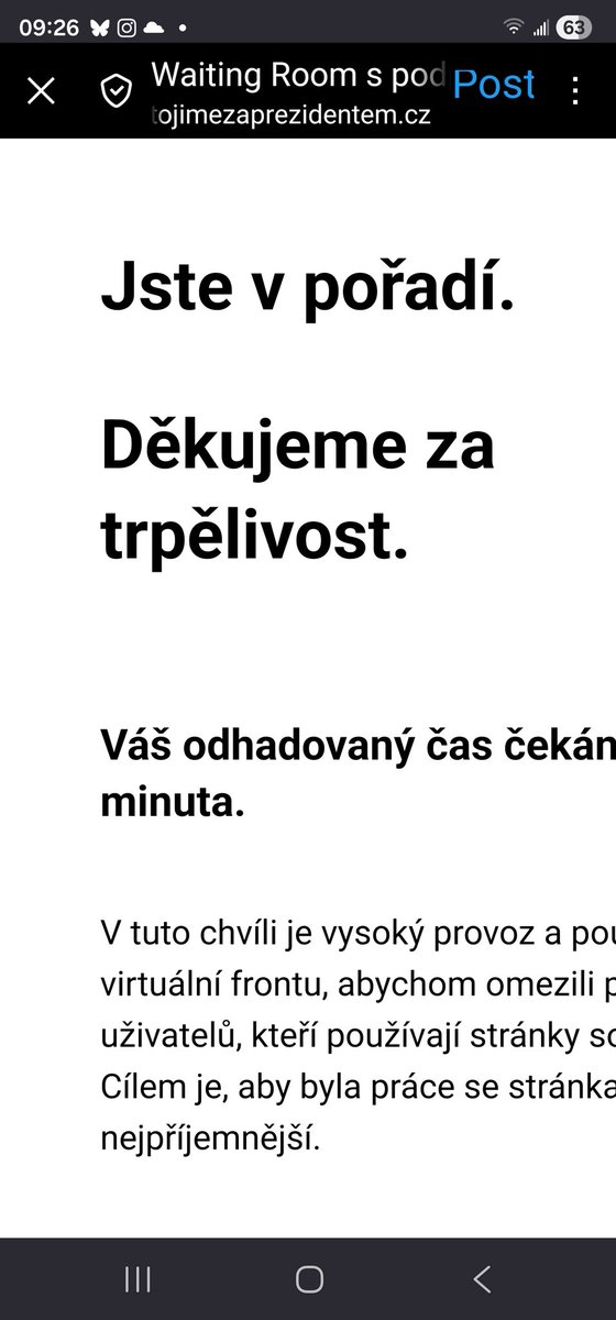 Hans_Ginzel's tweet image. Stránka je tolik návštěvovaná, že to @Cloudflare řeší…
Skoro #ddos útok…
