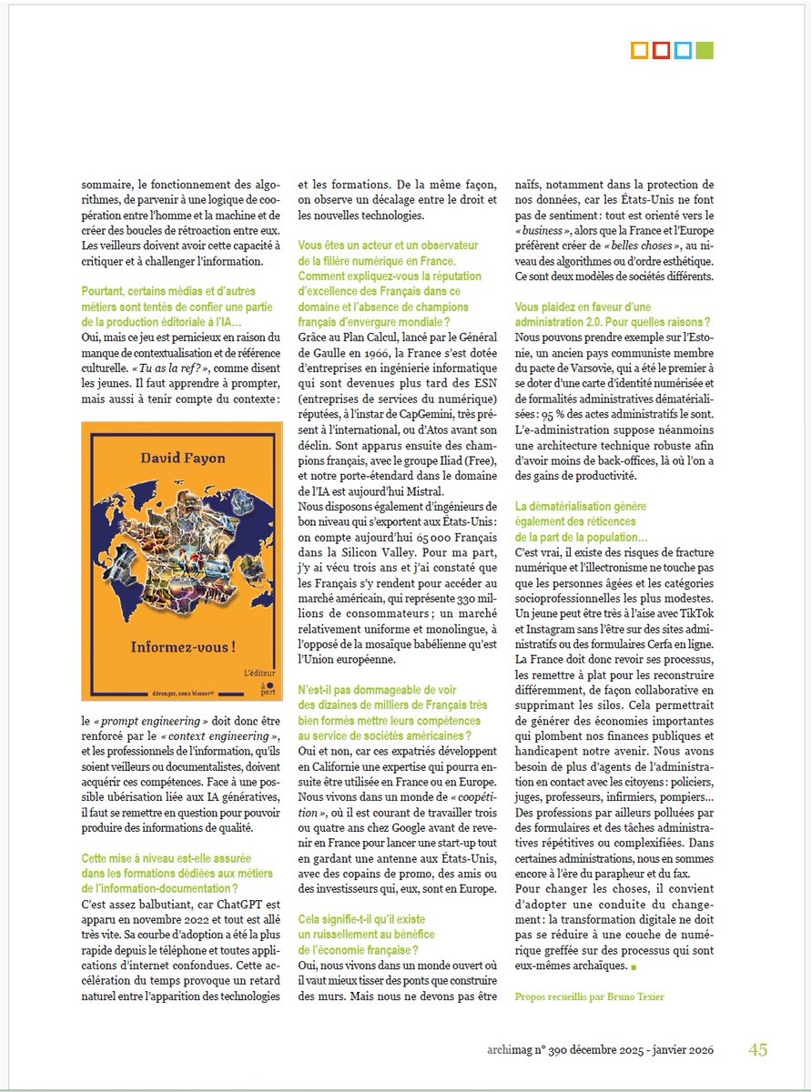 David Fayon  #Transformationdigitale #IA tweet media