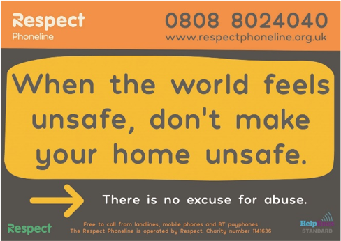 Are you hurting someone you love?

🛑 Choose to stop
💬 Talk in confidence about your abusive behaviour
The <a href="/RespectUK/">Respect</a> helpline is open Mon-Fri:
☎️ 0808 8024040
📧 info@respectphoneline.org.uk
ℹ respectphoneline.org.uk/contact-us/