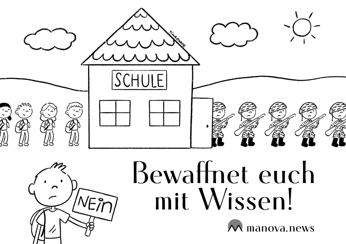 Um den Zeitenwende-Wahn zum Besseren zu wenden, braucht es eine sich  in der Bevölkerung ausbreitende Friedensstimmung. Dazu können wir alle  etwas beitragen: durch aktives Widersprechen, Erläutern, Informieren in  den uns zur Verfügung stehenden Foren und im Bekanntenkreis. Eine