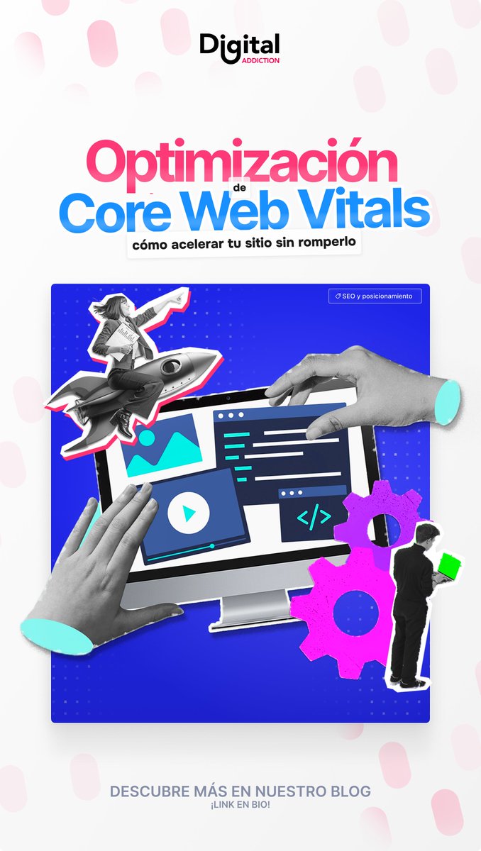 DigitalaInbound's tweet image. Tu web puede ser bonita… y hacerte perder clientes en silencio 👀.

Si tu LCP es lento, tu INP torpe o tu CLS baila, tu web no está funcionando bien.

Descubre cómo solucionarlo 📌: digitaladdiction.es/optimizacion-c…

#CoreWebVitals #SEO #WebPerf #UX