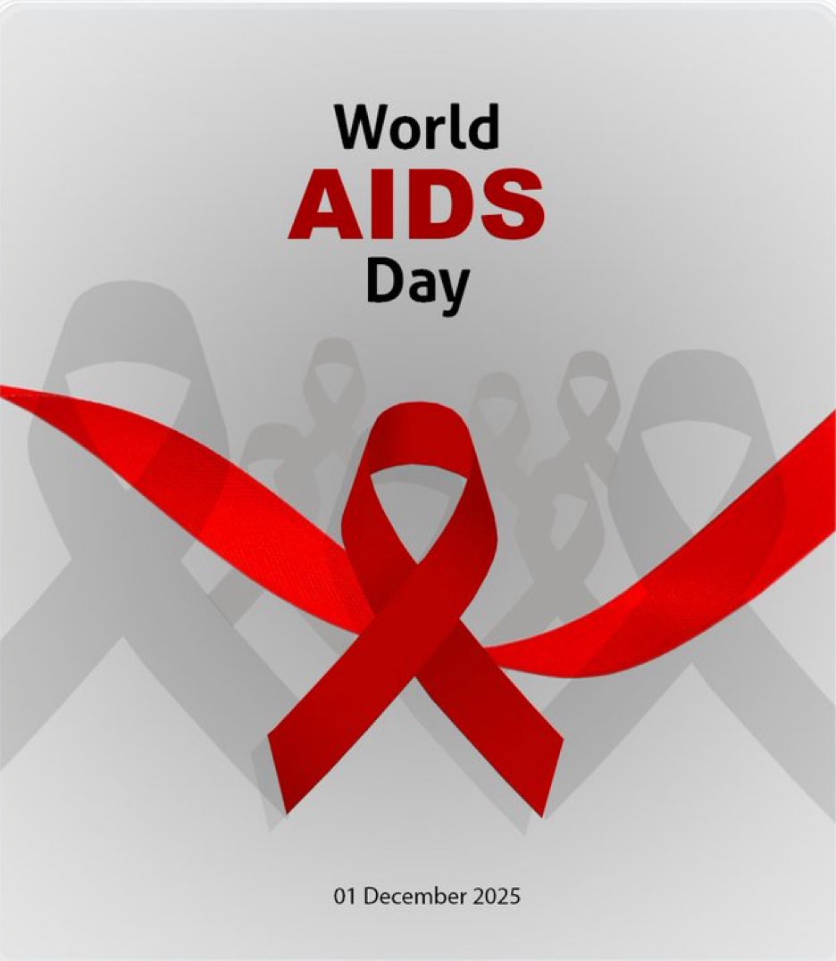 Sustained collective efforts ensuring accessible testing and primary care, awareness and support, eliminating stigma, and supporting progress against AIDS — let's join the movement, and make our world AIDS free. #WorldAIDSDay2025