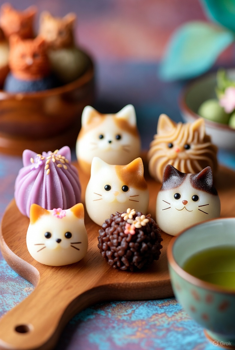 pav951578987562's tweet image. AIで猫和菓子作ってた
抹茶の表情が何とも言えないw🤣

#Grok #googleAIstudio