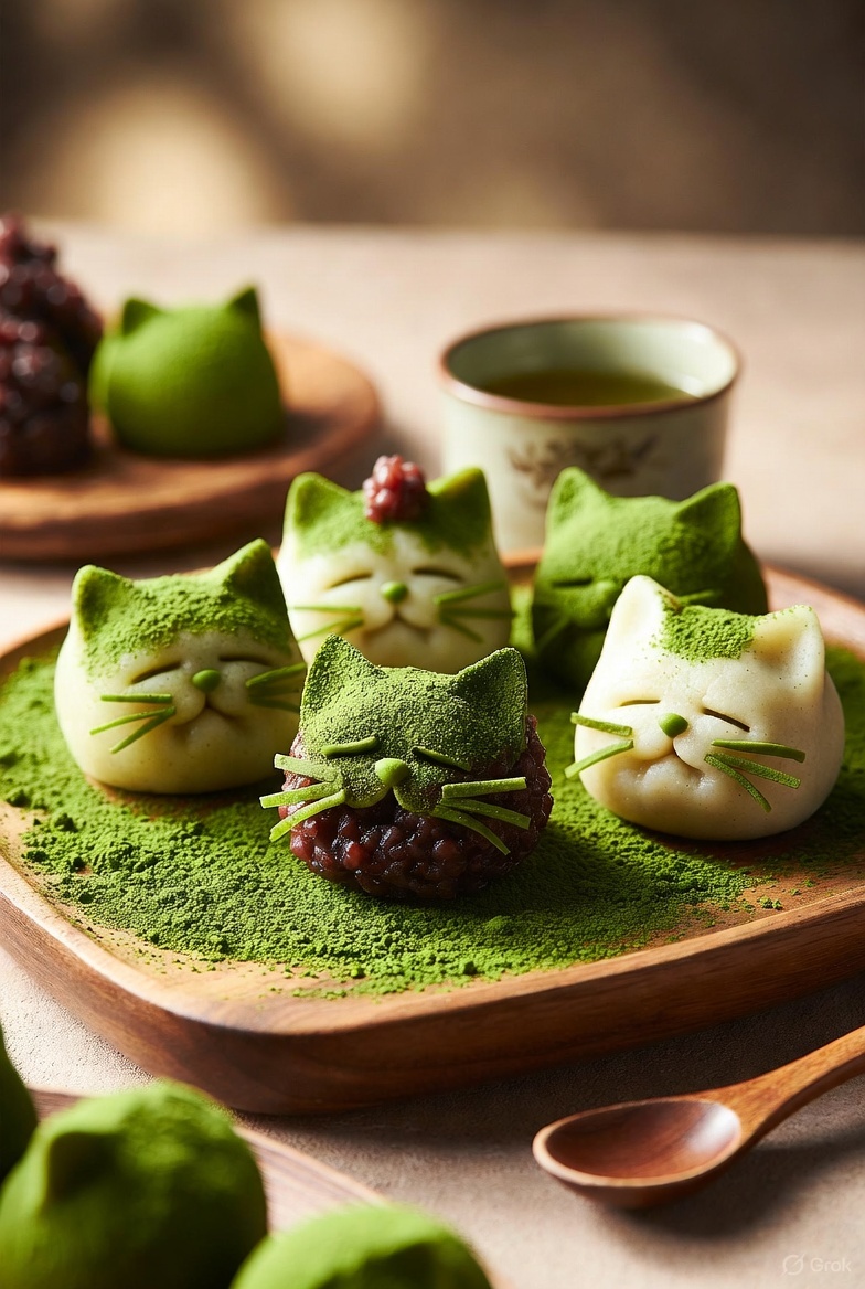 pav951578987562's tweet image. AIで猫和菓子作ってた
抹茶の表情が何とも言えないw🤣

#Grok #googleAIstudio