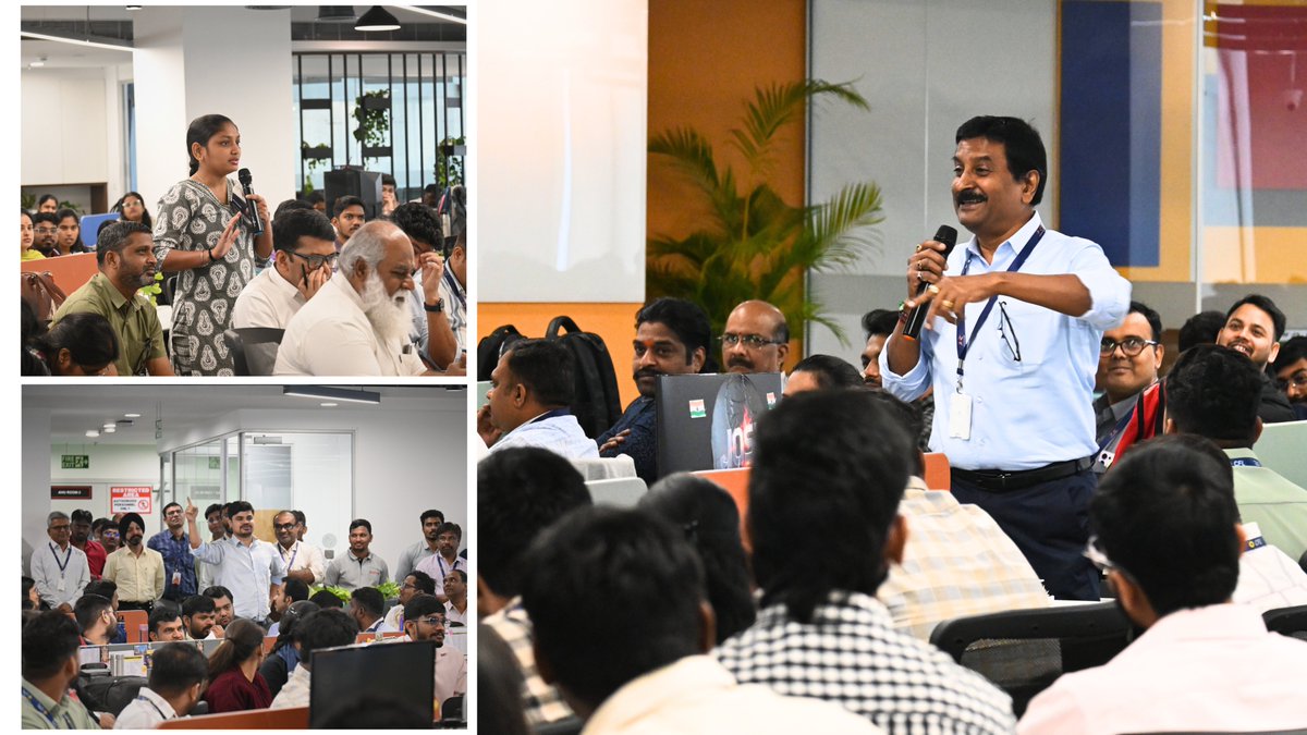SSphoorty's tweet photo. #MD_Welcome_Address

Our MD & CEO, Mr Venkatesh (Venki), today on his fourth day in office addressed the employees at Spandana Sphoorty Financial Limited Head Office. who were also joined by employees from the subsidiary, Criss Financial Limited.

In his address, his message was clear that Microfinance industry is here to stay having immense potential in India and Spandana Sphoorty is well equipped with right talent, leadership and placed well to make its comeback which is sustainable to achieve newer heights.

During the session employees were thrilled to listen to him and had a fruitful interaction.
 
Enclosed are some engaging moments of the event.