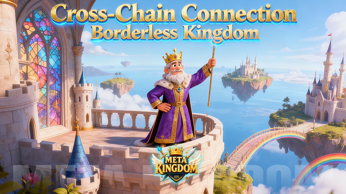 MetaKingdom111's tweet photo. 🌉 The world isn’t built on one chain — neither is the Kingdom.
Meta Kingdom is launching multi-chain compatibility,
so your assets and achievements travel anywhere.
🌍 Cross-chain, cross-border, one global community.

#MetaKingdom #Multichain #CrossChainGaming https://t.co/bcseEDyxIh
