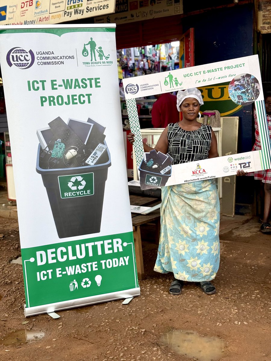 Don’t trash your tech! 🔌
Separate E-waste from your household waste to prevent toxic materials from harming the environment. Dispose responsibly. ♻️📱
<a href="/UCC_Official/">UCC</a> <a href="/UCC_ED/">Hon. Nyombi Thembo</a>