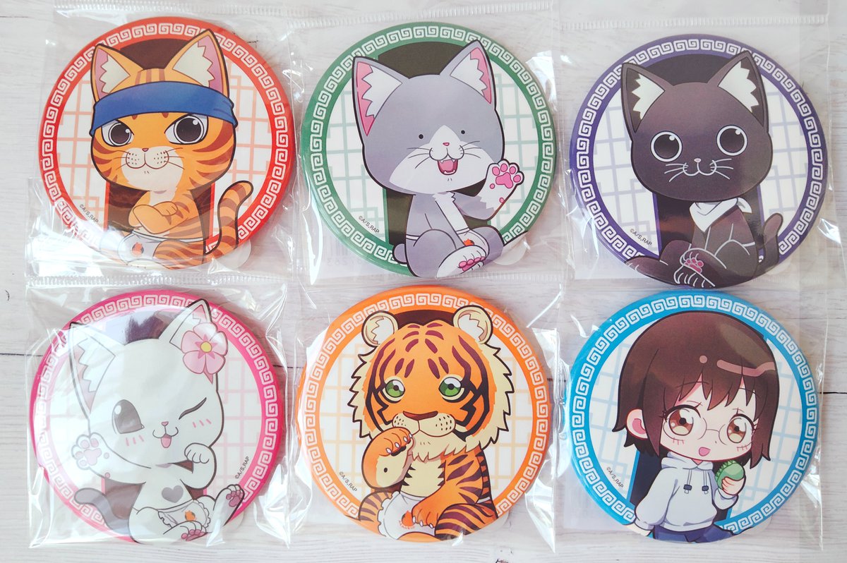 ミニキャラ描き起こしを担当させていただいた「ラーメン赤猫」×ぺたん娘のグッズサンプルを頂きました🎁
ありがとうございました～!🍜🐱 
