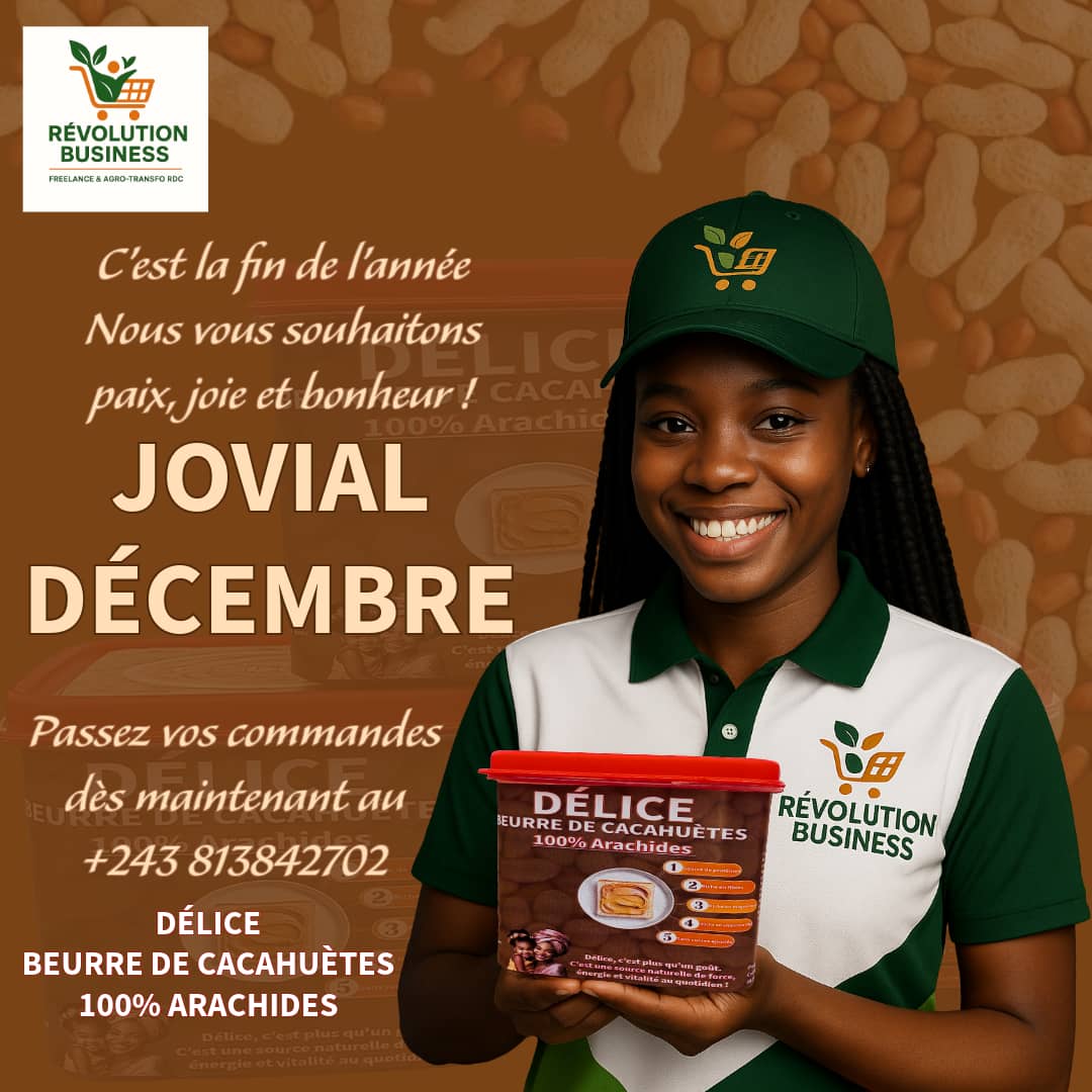 Sainte_Hermine5's tweet image. C’est la fin de l'année
Nous vous souhaitons PAIX, JOIE ET BONHEUR.
Faîtes le plein d’énergie avec Délice
Passez vos commandes dès maintenant au +243 81 38 42 702
@RgBongeli @GRevolution243
#sstvi9 #sstvi