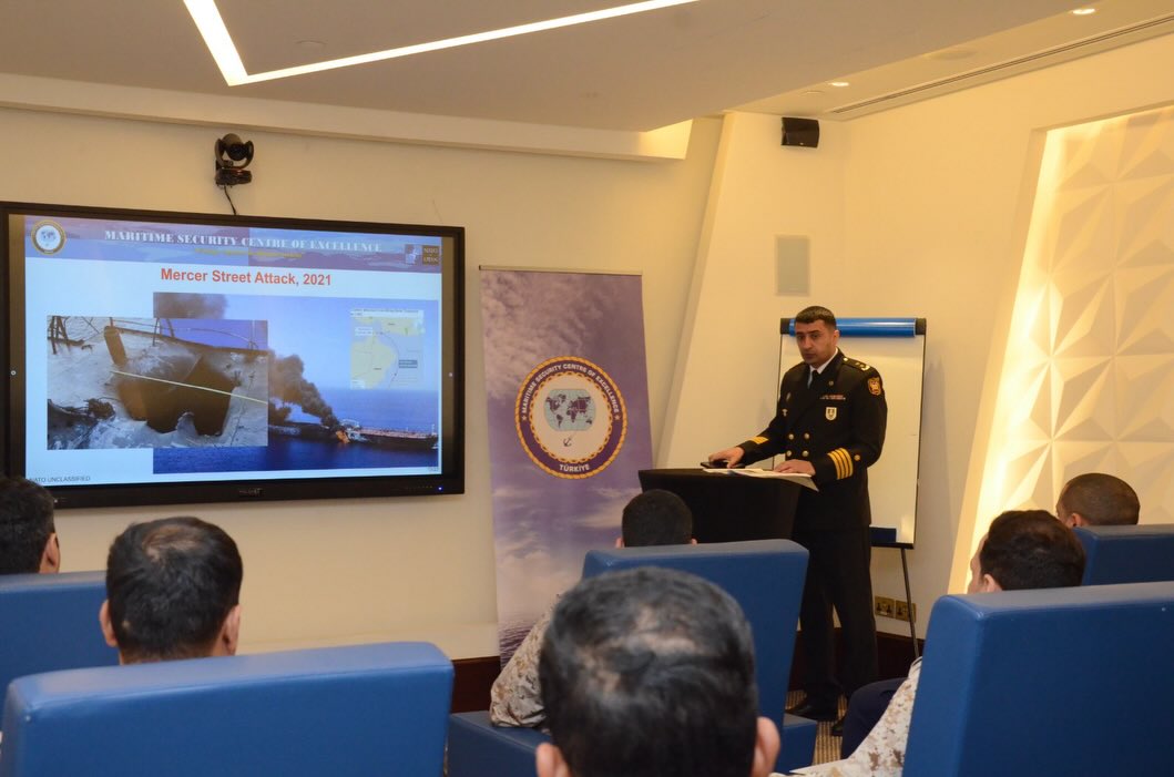marseccoe's tweet photo. MARSEC COE’s Mobile Education &amp; Training Team conducted a tailored Maritime Counter-Terrorism Course in Kuwait on 17–21 Nov 2025, enhancing the maritime security capabilities of Gulf States. https://t.co/LEXw6QpjaM