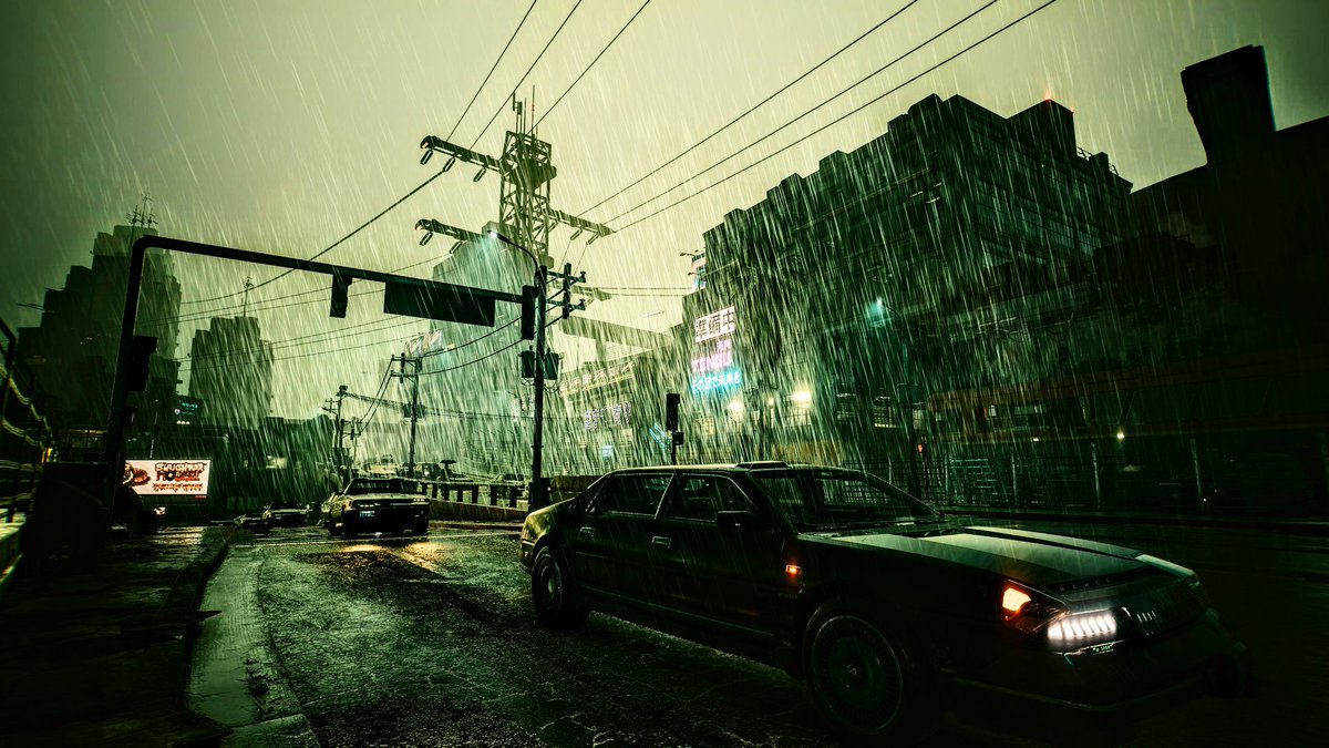 KJP_Plays's tweet photo. Rainy night in Night City ☔ 

🔹 #Cyberpunk2077 
🔹 #VPRT 
🔹 #VGPUnit https://t.co/0jUnHcGwzI