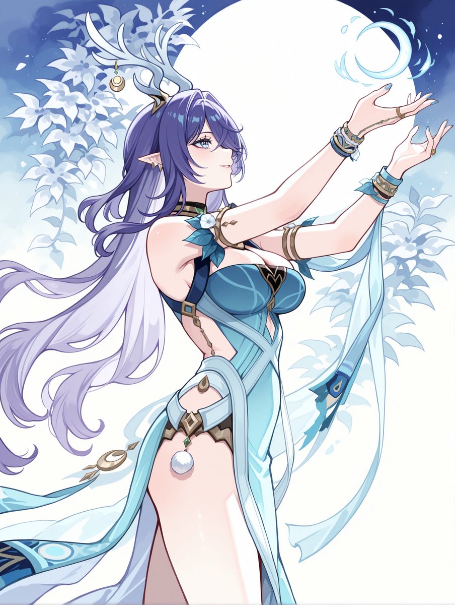 昼も夜も、月の神の恩寵があらんことを。
#ラウマ #Lauma