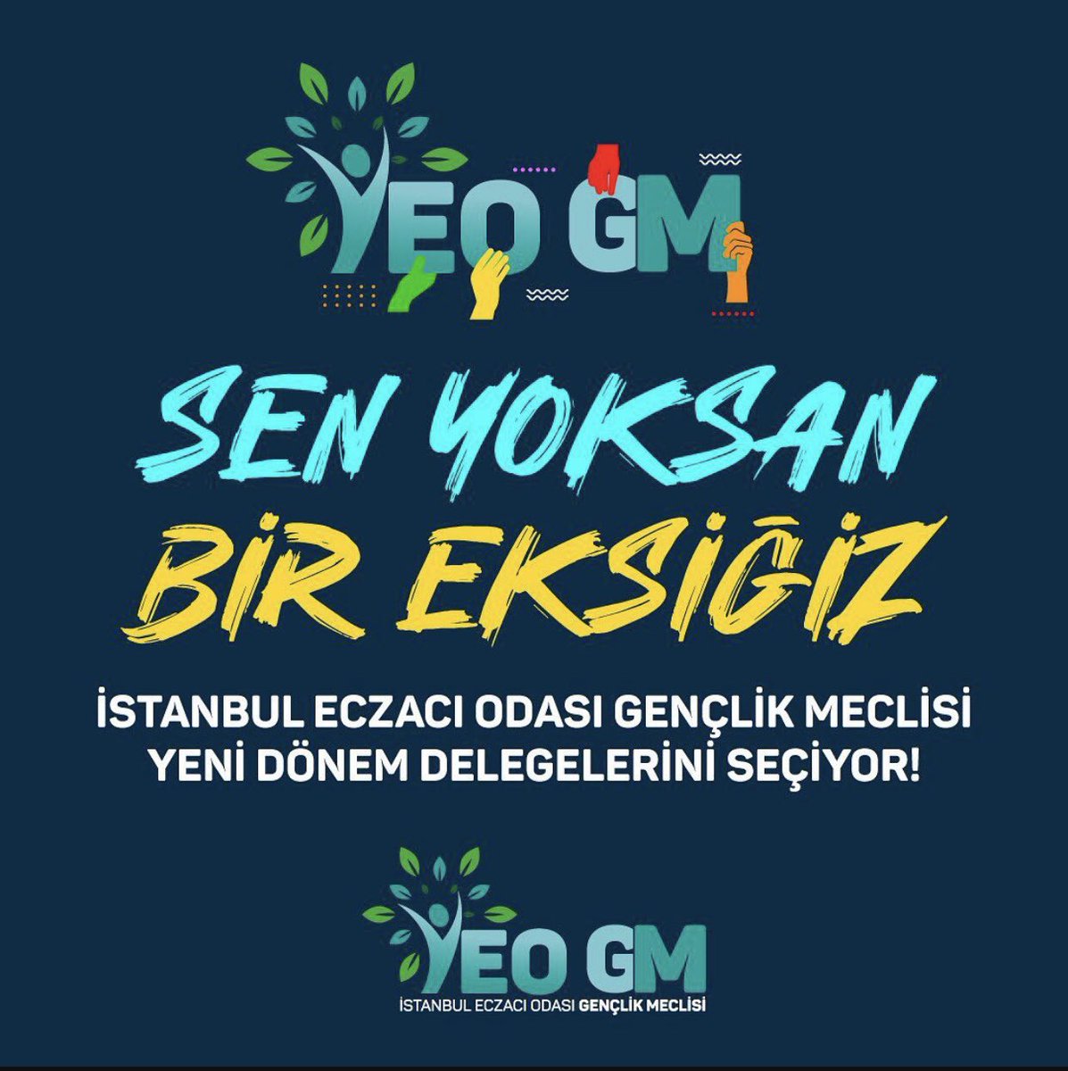 İEO Gençlik Komisyonu olarak, siz genç meslektaş adaylarımızla bir araya gelmeyi amaçladığımız ve hayata geçirdiğimiz İstanbul Eczacı Odası Gençlik Meclisi’nin (İEOGM) 6. dönem delegelerini seçiyoruz.

Detaylı bilgi ve aday olmak için; istanbuleczaciodasi.org.tr/?page=icerikle…