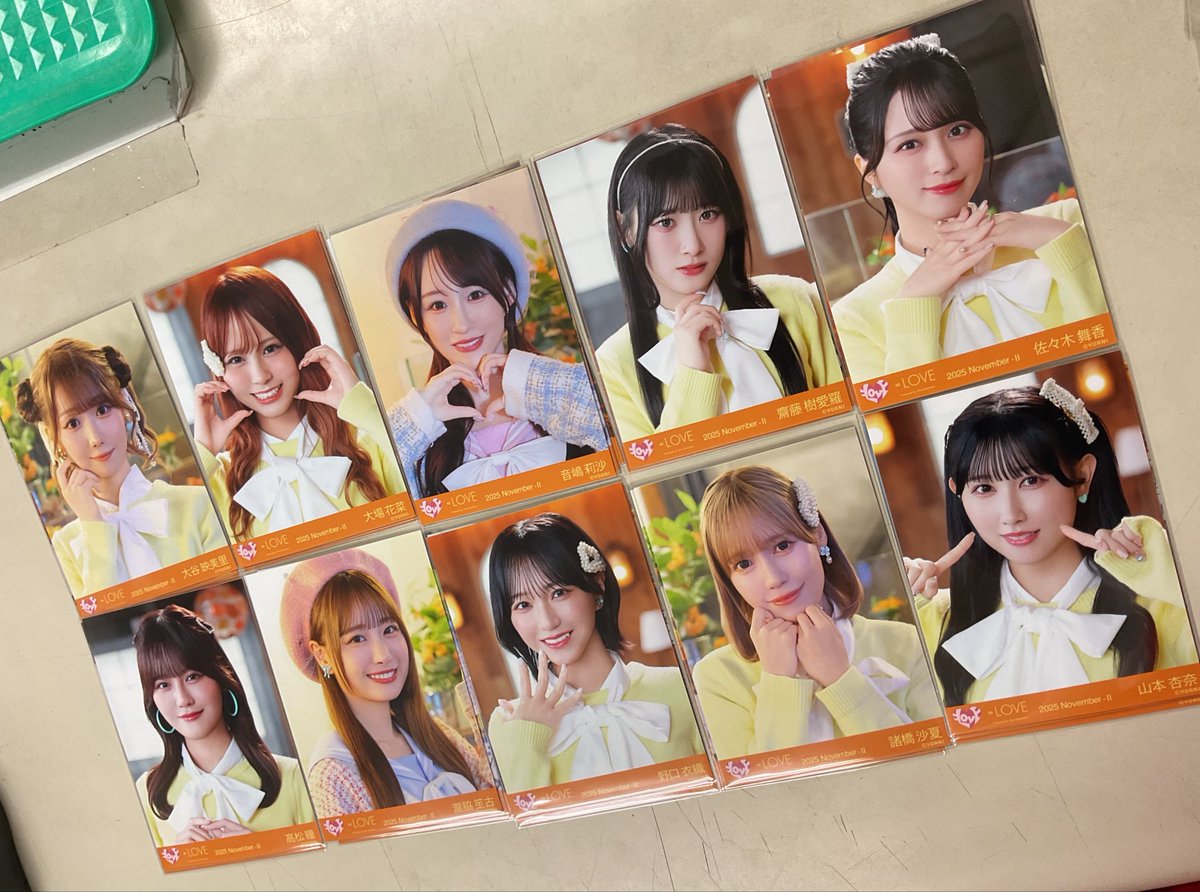 値下げ交渉可】イコラブ 野口衣織 生写真 直筆 ヨリ 木漏れ日