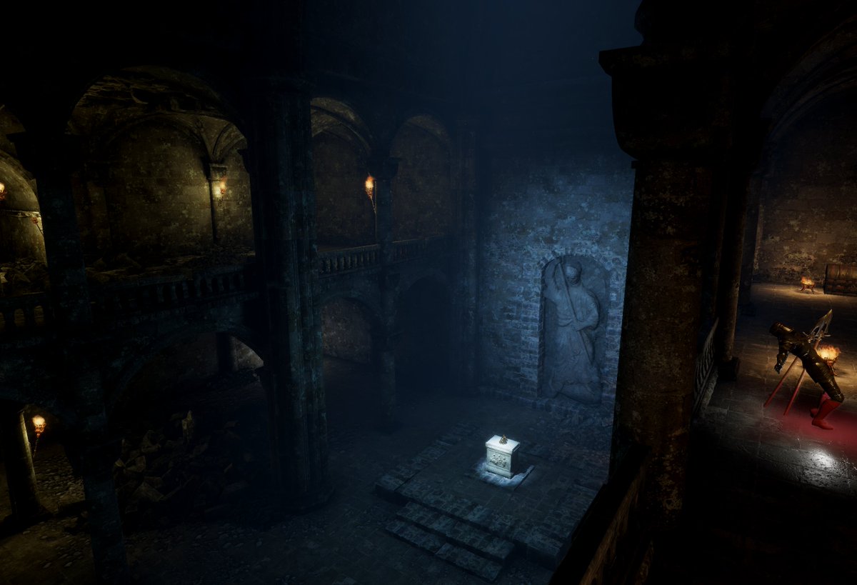 Buenos días desde las frías mazmorras, donde la humedad se adhiere a la piel como un recuerdo de la oscuridad que acecha.
En este silencio helado, la llama sigue viva… y The Bearer &amp; The Last Flame aguarda a quien se atreva a despertarla.

meridiem-games.com/new_sdebug/mJ7…