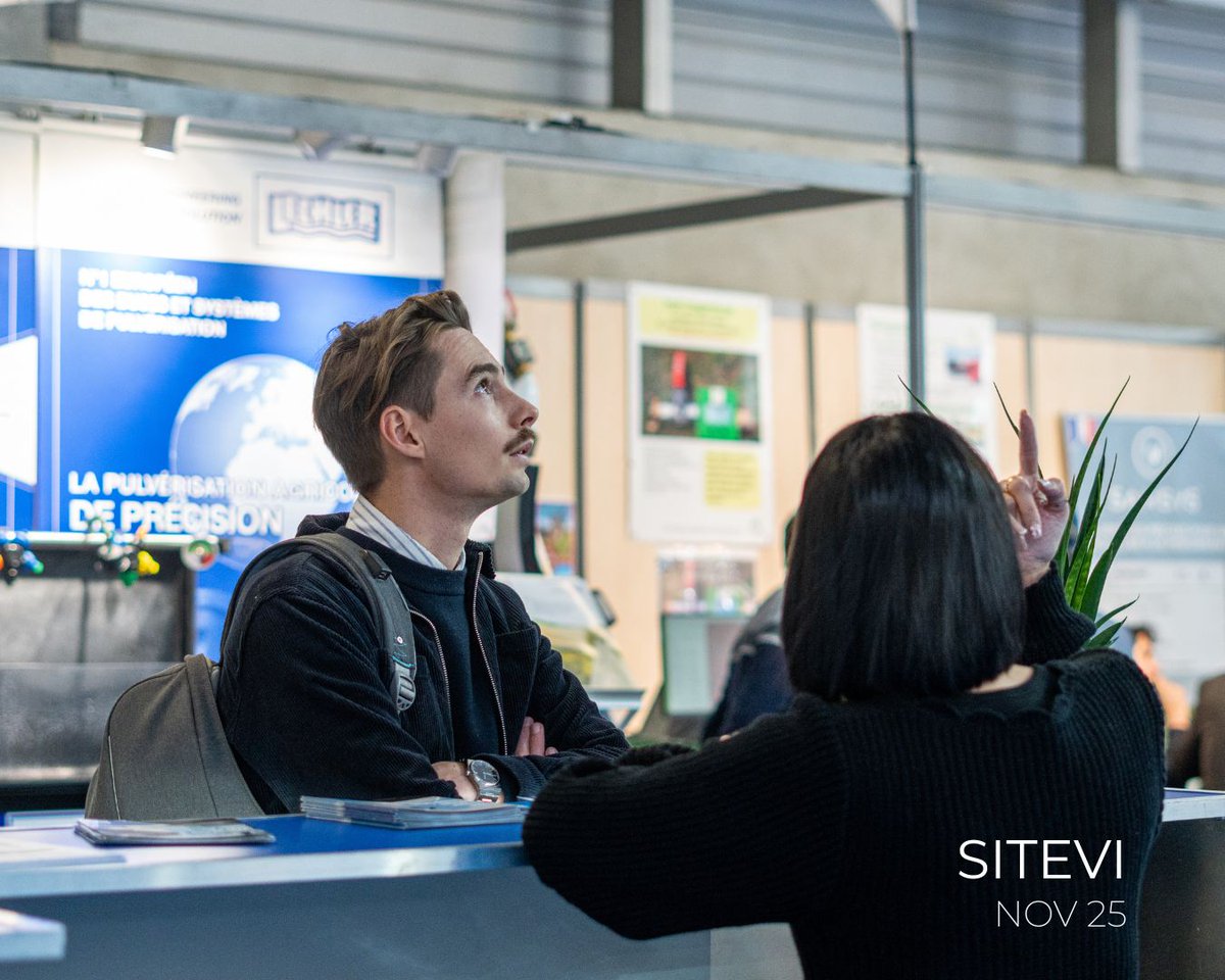 spag_es's tweet photo. Estuvimos en SITEVI Montpellier presentando nuestro Sistema Antigranizo y la Torre Antihelada.
Gracias a quienes os acercasteis al stand para informaros o saludar.
Gracias, Montpellier. Nos vemos en la próxima feria.
#SPAG #SITEVI #Agricultura #ProtecciónAgrícola https://t.co/I3FEr3UrxI