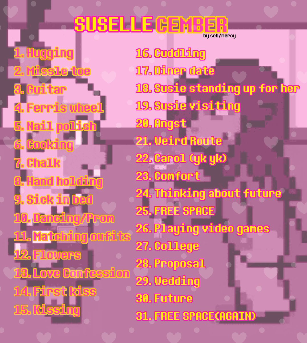 seb_sketches's tweet image. IM A DAY LATE BUT HERE I AM
#Suselle #Susellecember #DELTARUNE