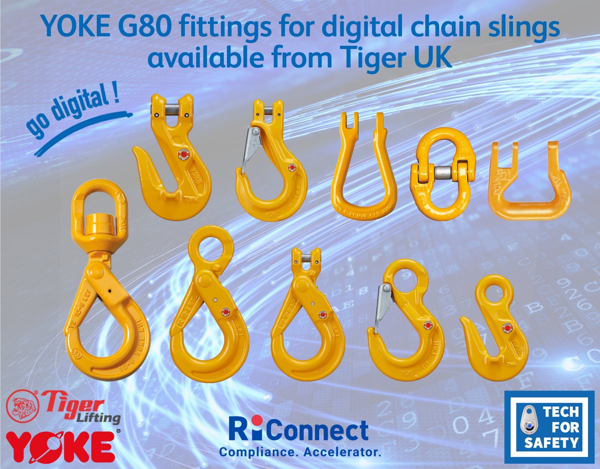 Tiger_Lifting's tweet image. Tiger Lifting supply YOKE Grade 80 lifting chain fittings - lnkd.in/gGyAdNfU
#chainslings #heavylifting #godigital