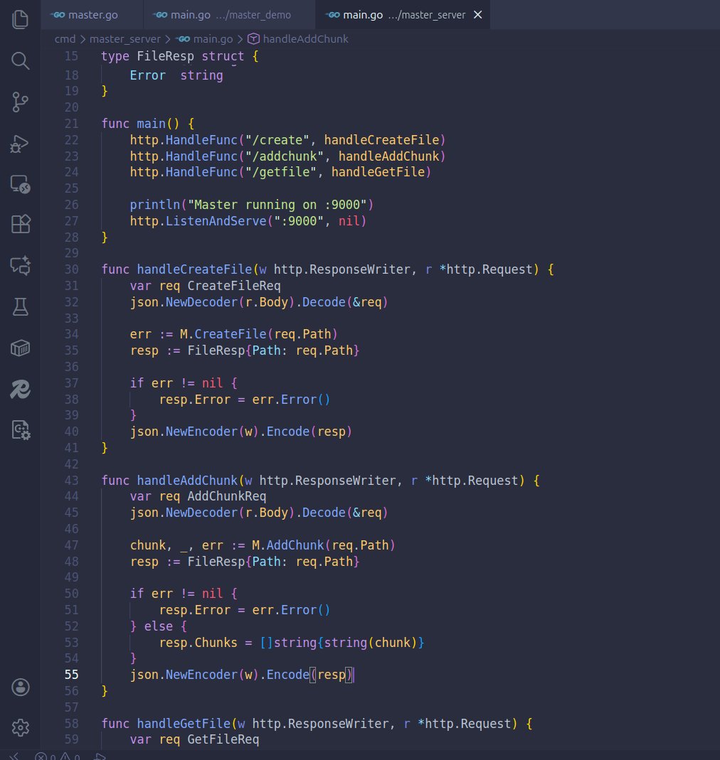 manishdevoffl's tweet image. Implementing the 𝗚𝗼𝗼𝗴𝗹𝗲 𝗙𝗶𝗹𝗲 𝗦𝘆𝘀𝘁𝗲𝗺 (GFS) control plane in 𝗚𝗼𝗹𝗮𝗻𝗴.

#DistributedSystems #Golang #GFS #Infrastructure #SystemDesign