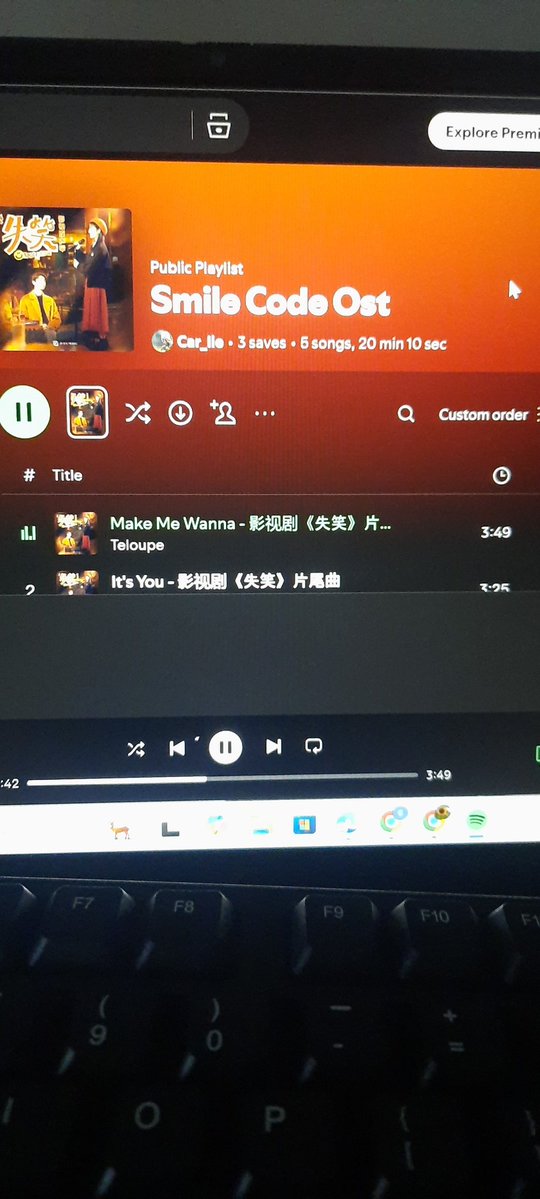 Yoj_min_12's tweet image. I miss them so am listening to their ost #SmileCode
#ShenYue
#Linyi