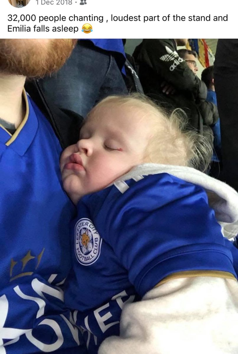 AshLcfc__'s tweet image. Took emilia every game at around age 2 all she did was sleep eat be a pain 😂 now look at her home &amp;amp; away 👏⚽️ @LCFC #lcfc