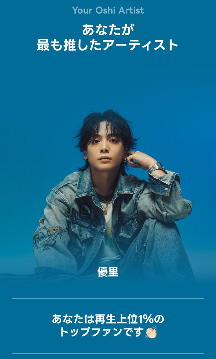 優里くんもFRUITSZIPPERも2025年 たくさん聴かせてもらったよ