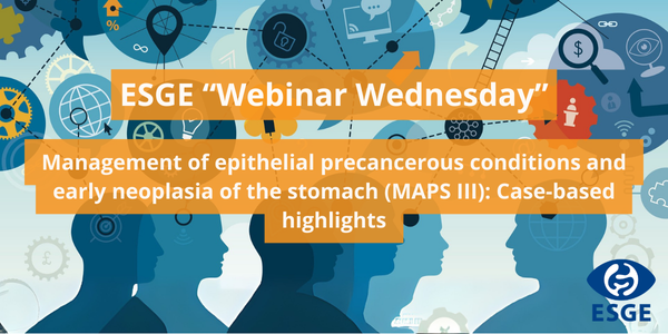 ESGE_news's tweet photo. 🚨This week's #WednesdayWebinar – Management of epithelial precancerous conditions and early neoplasia of the stomach (MAPS III): Case-based highlights

📆 Wed, Dec 3, 19:00 CET

🔗https://t.co/Cymhr9qTAN

Explore Clinical cases that illustrate key concepts &amp; practical approaches https://t.co/1cL9Fb9tAg