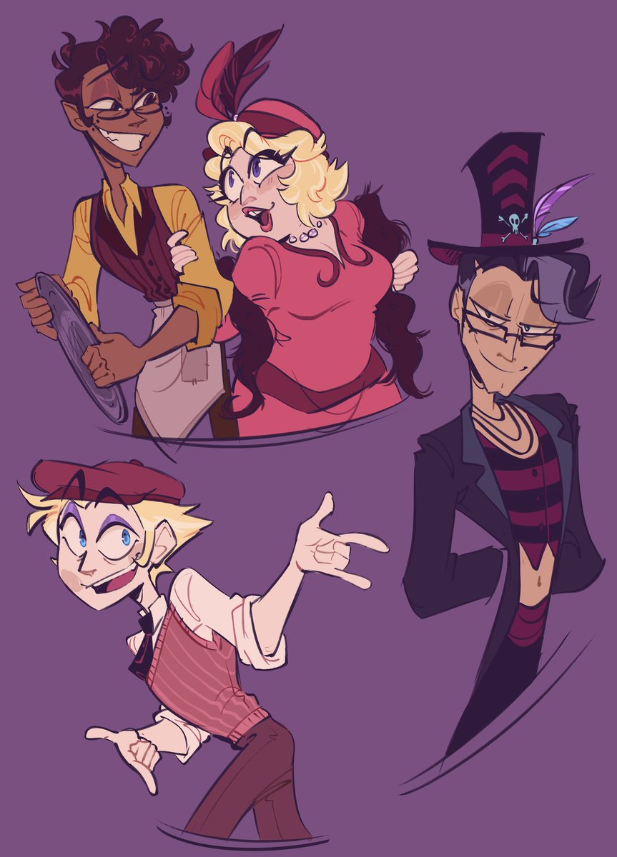 honestlygonalie's tweet photo. i kept seeing a lot of people saying radioapple but princess and the frog and i couldn’t help myself

#myart #radioapple #hazbinhotel #vox #mimzy #lucifer #alastor https://t.co/Vl3T9zdTL1