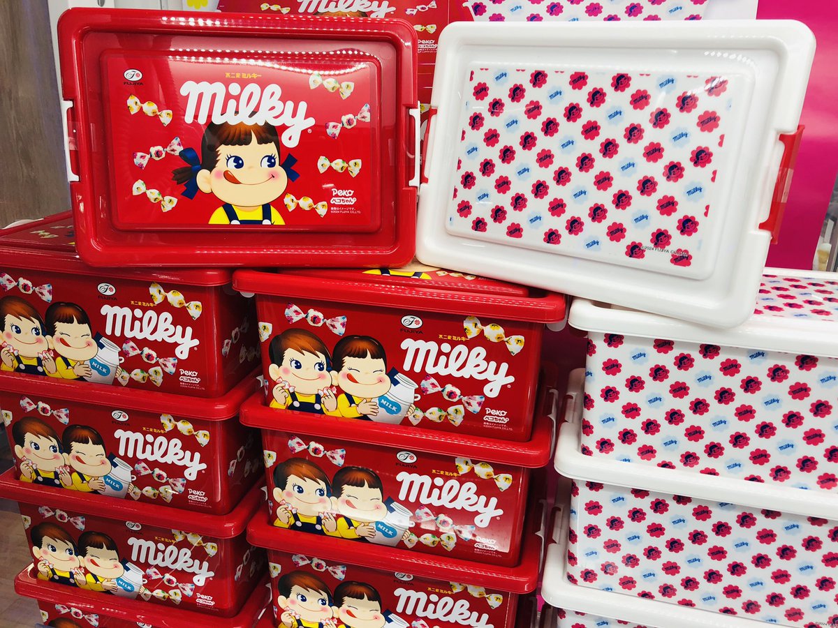 入荷情報］ ｢不二家ミルキーコンテナBOX2種｣ 🤍🍼入荷いたしました