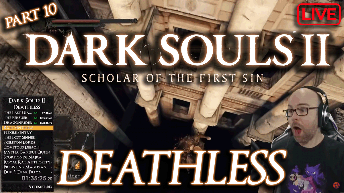 libralonix's tweet image. Join me live as i continue my Dark Souls II Perma-Deathless challenge run!

Will i make it a whole stream without dying?

Lets find out!

💀NOW LIVE💀

twitch.tv/libralonix