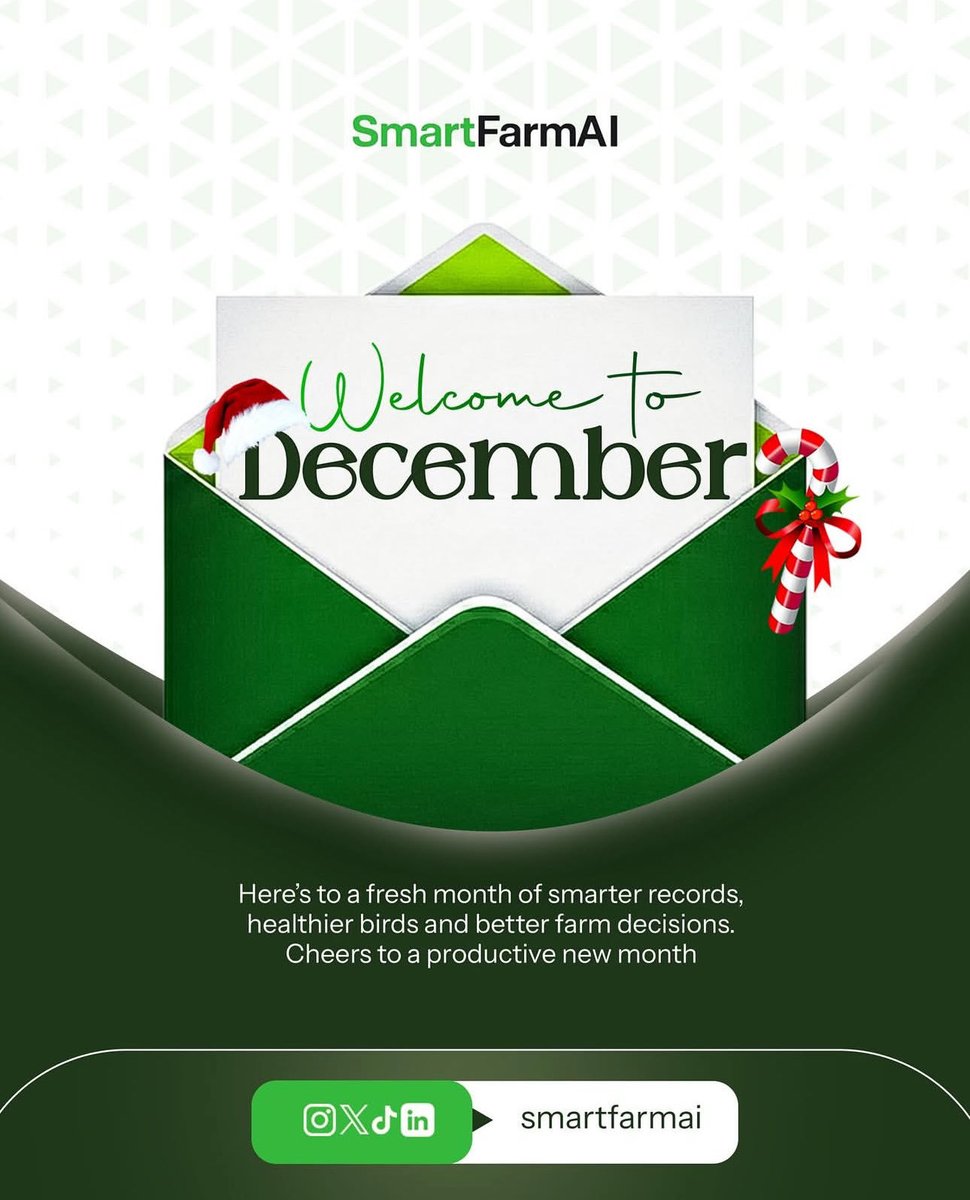 New month, new opportunities!

December’s here time to optimize your farm operations.

Get early access + launch discounts when you join our waitlist. Link in bio.

Stop managing your farm with spreadsheets. Start managing with data. Use <a href="/smartfarmai/">SmartFarmAI</a>
