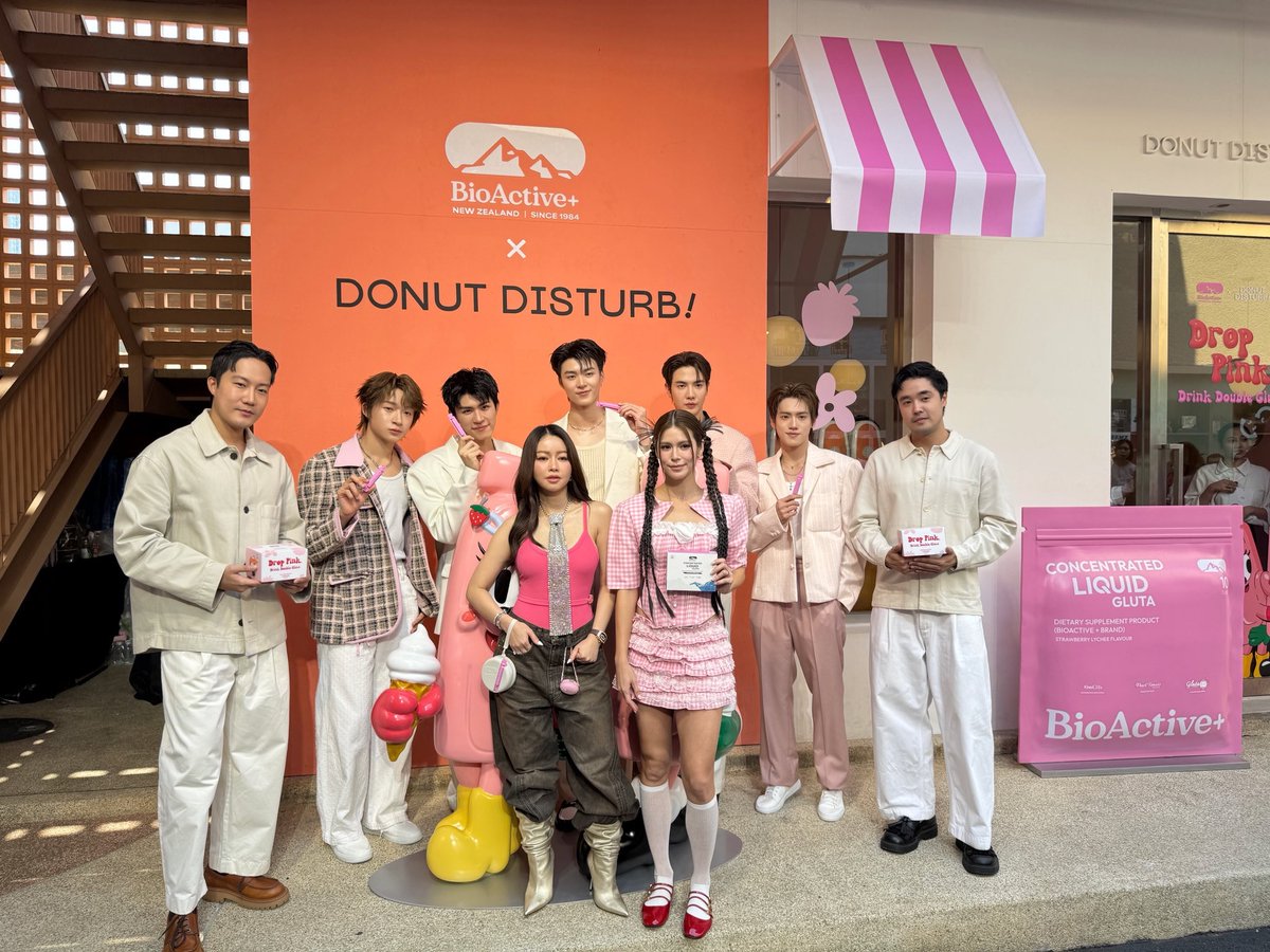 ขอขอบคุณทาง <a href="/BioActiveTH/">BioActive TH</a> และร้าน Donut Disturb ที่เชิญ พี่มีน มาร่วมในงาน ‘BioActive+ X DONUT DISTURB: Gluta Cafe’ ในฐานะพรีเซนเตอร์ ‘BioActive+ Concentrated Liquid Gluta’ ในวันนี้ และยินดีเป็นอย่างมากที่ได้เป็นส่วนหนึ่งในครอบครัวของ BioActive+ นะคะ 🙏🏻🌙

ขอขอบคุณแฟนคลับทุกๆ คน