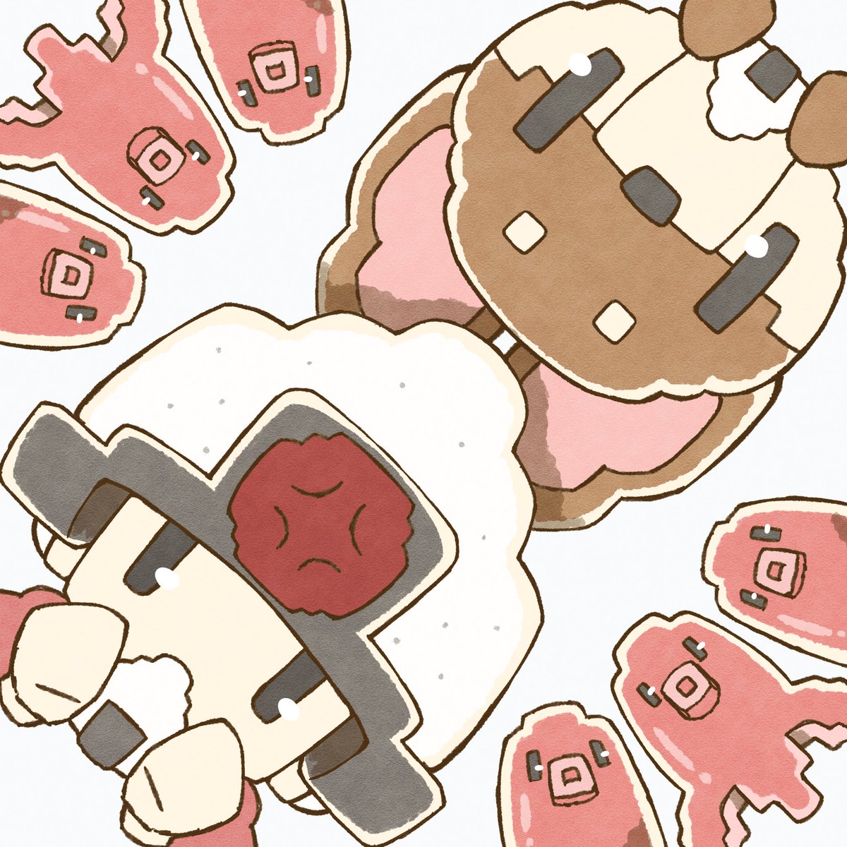 BaYoU_pencil's tweet photo. かけだしおにぎり勇者くん よろしくお願いします⸜🍙⸝ https://t.co/J4qbgUo6xA