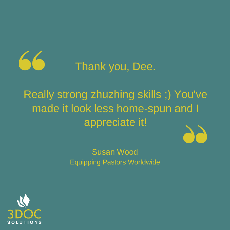 3DocSolutions's tweet image. Lovely when you get positive feedback from a client - especially when they appreciate my zhuzhing skills! 😄

#testimonial #feedback #clienttestimonial